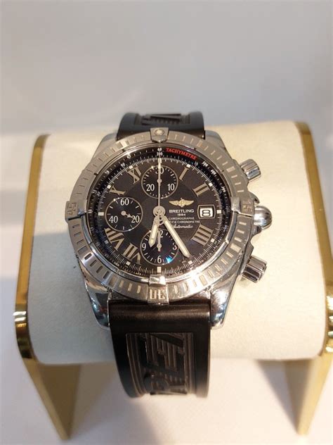 breitling chronographe certifie chronometre teste 3 bars